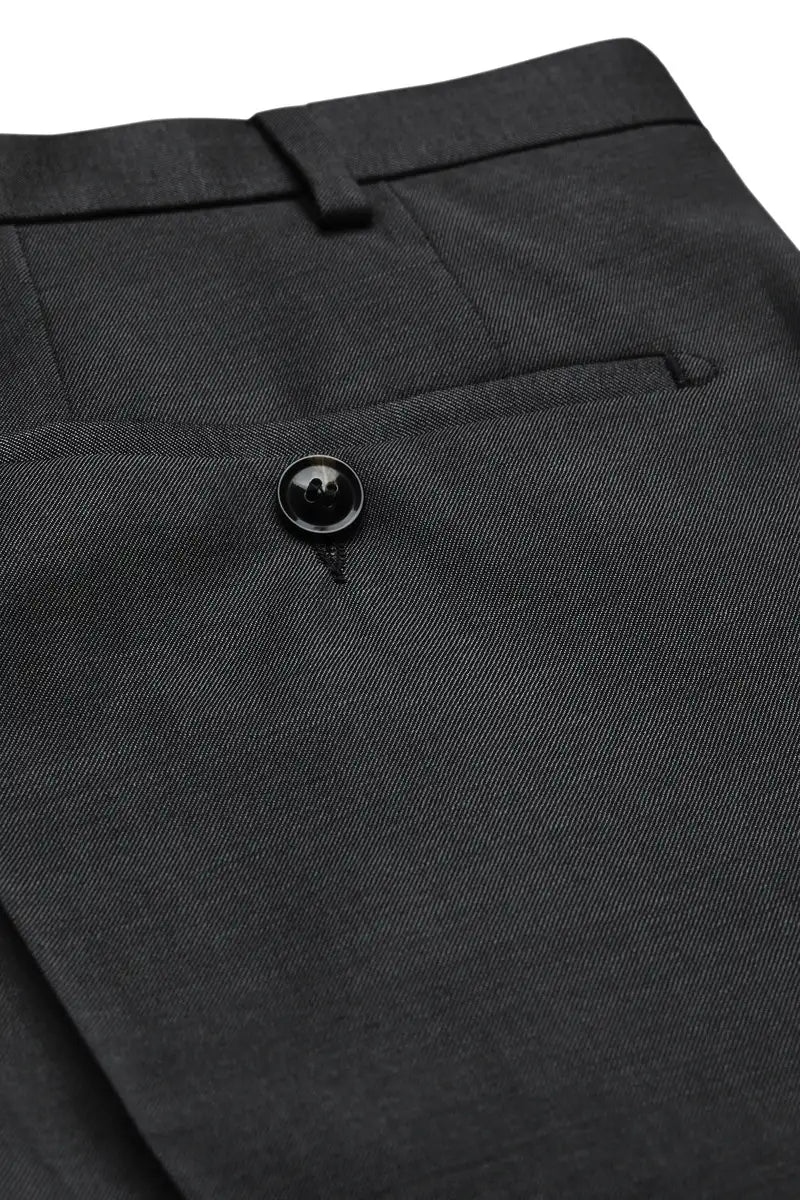 Pantaloni Apollo gri grafit - detaliu buzunar spate