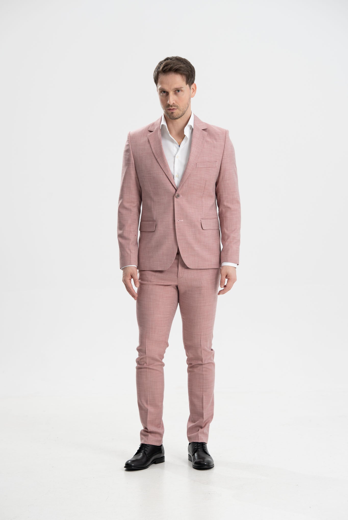 Costum roz slim