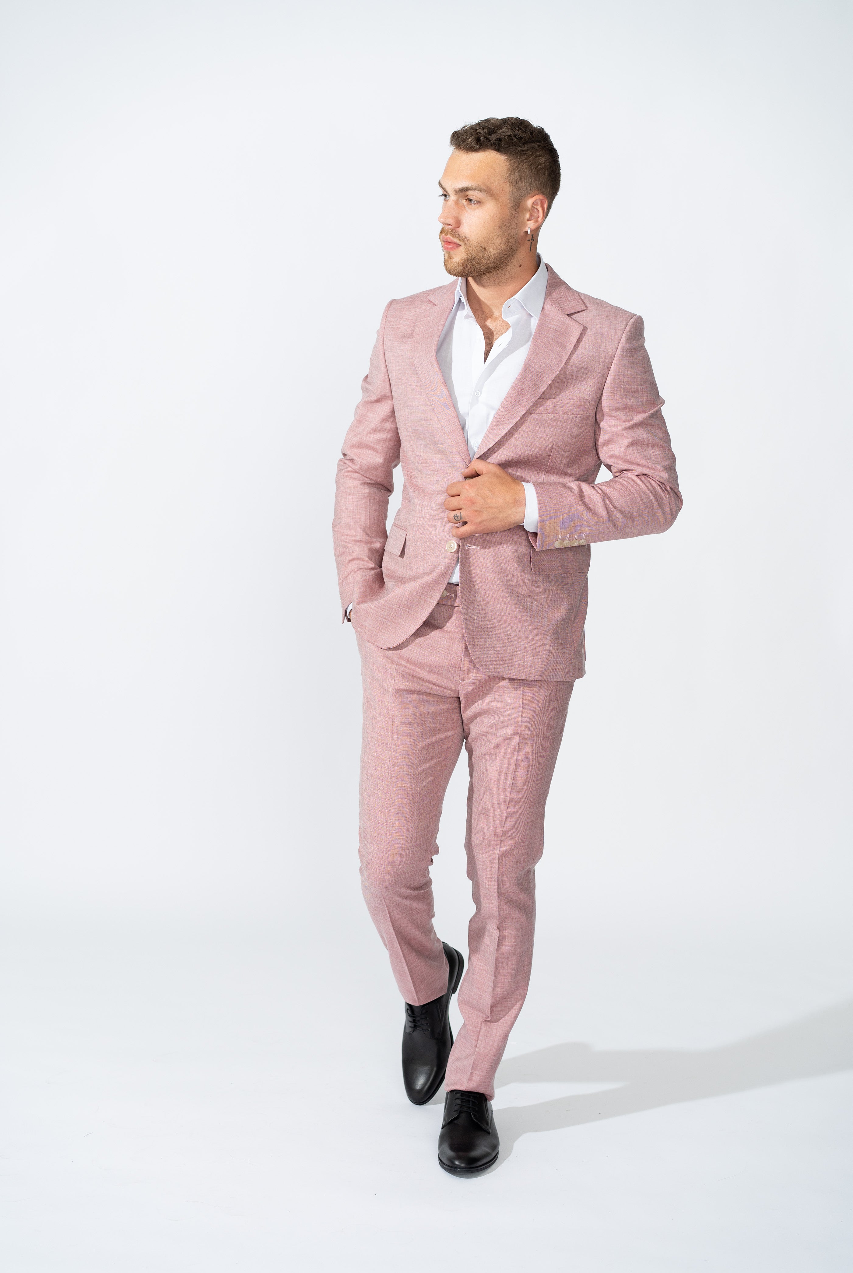 Costum roz slim
