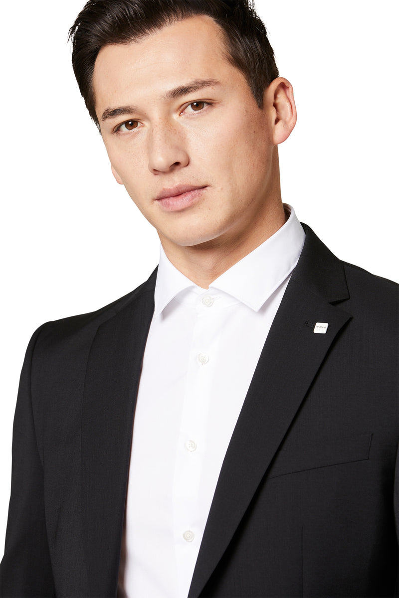 Sacou Allan negru slim Digel Move - spate