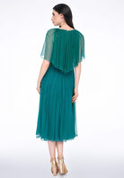 Rochie Anais verde - spate