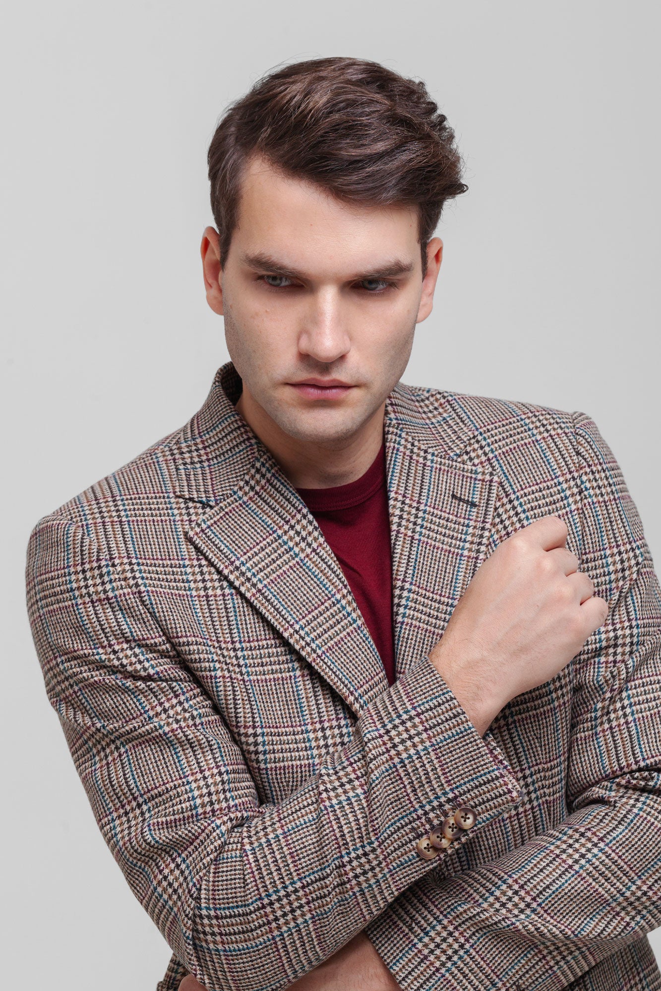 Sacou Navilion maro / grena slim