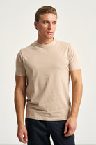 Tricou din bumbac taupe