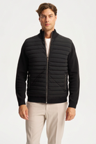 Cardigan matlasat Avallon negru